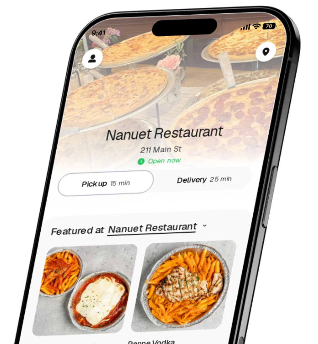 Nanuet Restaurant app preview