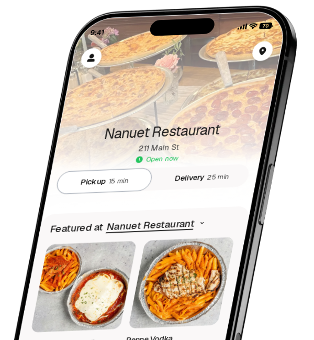 Nanuet Restaurant app preview