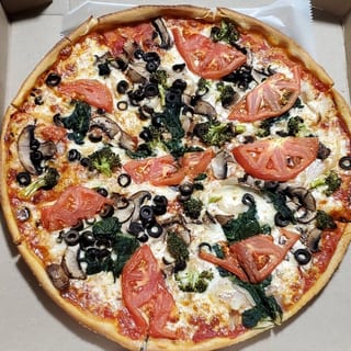 The Large Roasted Veggie Pizza