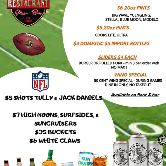 Nanuet NFL specials 