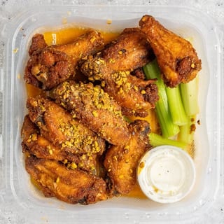 10- Garlic Pistachio Wings